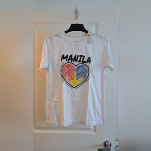 White Manila Graphic T-Shirt